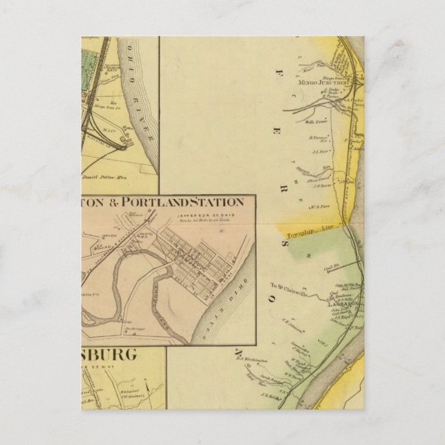 Carte Postale Rivière et vallée de l'Ohio supérieur 7 (Devant)