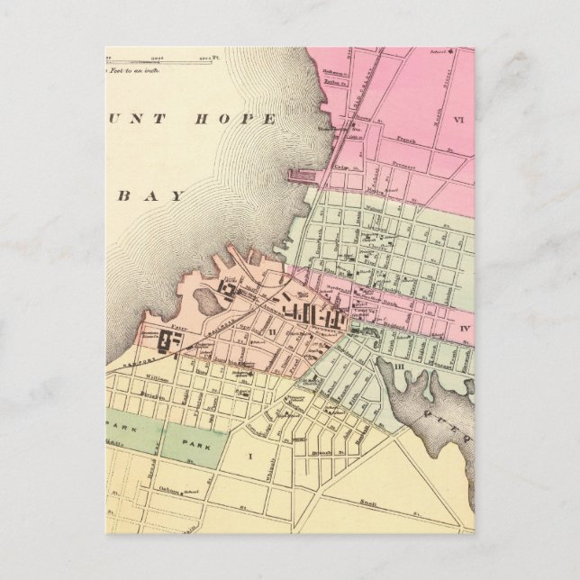 Carte Postale Rivière Fall (Devant)