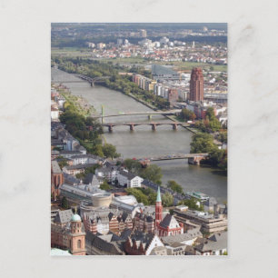 Carte Postale rivière frankfurt