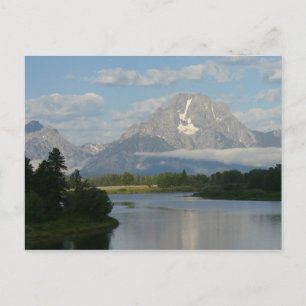 Carte Postale Rivière Jackson Hole au Grand Teton National Park