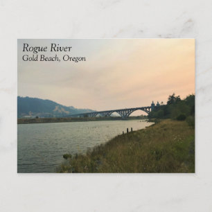 Carte Postale Rivière Rogue, OU
