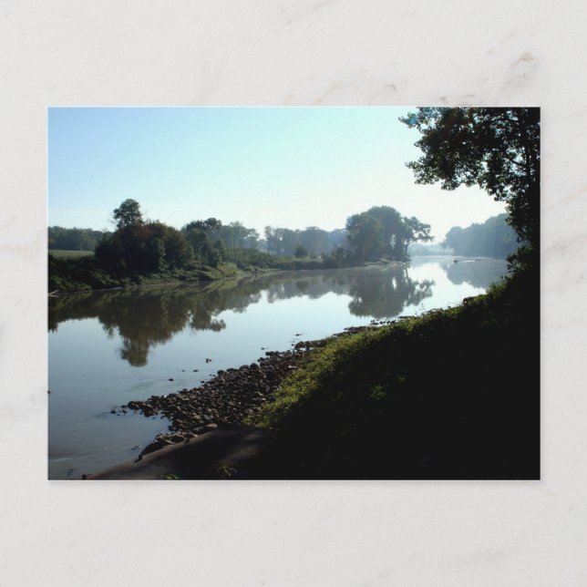 Carte Postale Rivière Rouge du Nord (Devant)