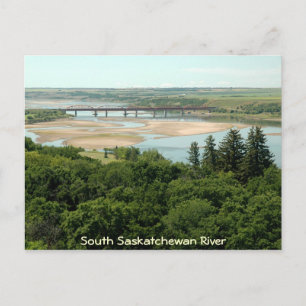 Carte Postale Rivière Saskatchewan Sud