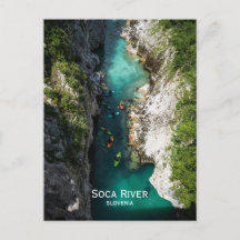 Rivière Soca à Kobarid, Slovénie. Un conte de fées