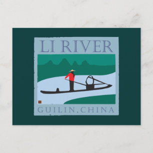 Carte Postale Rivière TRAVEL-Li