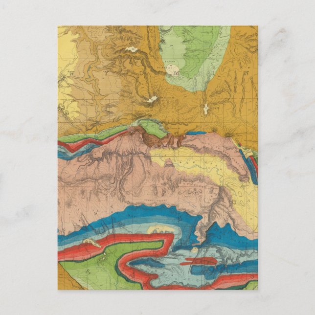 Carte Postale Rivière verte du chemin de fer Union Pacific (Devant)