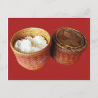 Riz épineux [Khao Niao] Thai Lao Food
