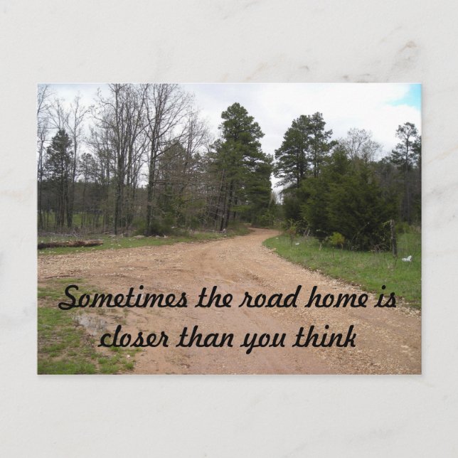 Carte postale Road Home (Devant)