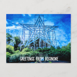 Carte postale Roanoke Star
