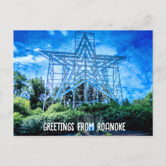 Carte postale Roanoke Star