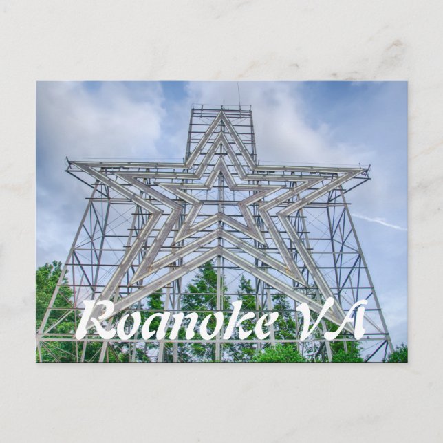 Carte Postale roanoke va (Devant)