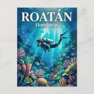 Carte Postale Roatán Honduras
