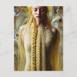 Carte Postale Robe de pâtes