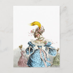 Carte postale Robe de pneumonie de la mort