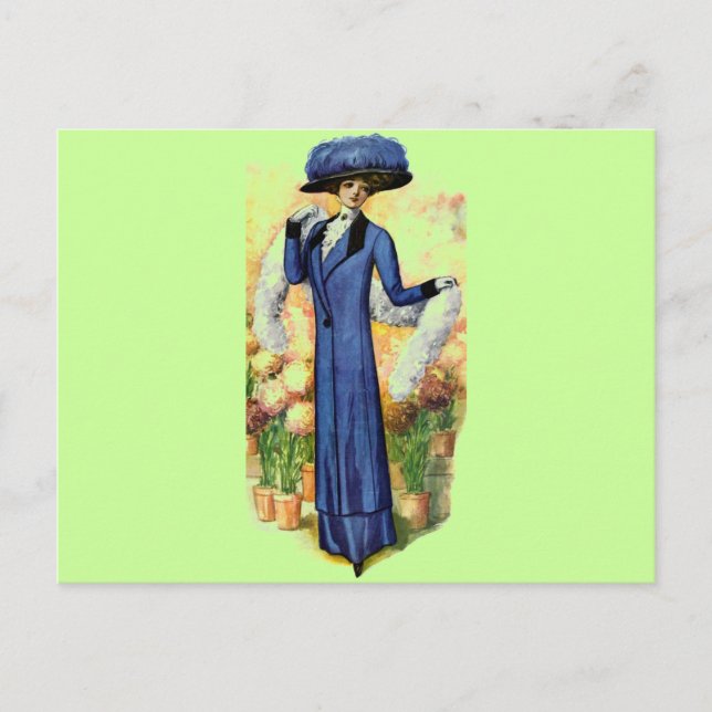 Carte Postale Robe vintage (Devant)