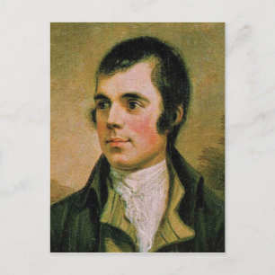 Carte Postale Robert Burns fête la nuit de Burn