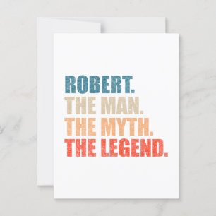 Carte Postale Robert L'Homme Le Mythe La Légende