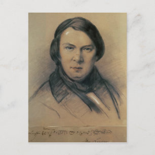 Carte Postale Robert Schumann  1853
