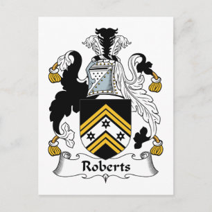 Carte Postale Roberts Family Crest