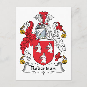 Carte Postale Robertson Family Crest
