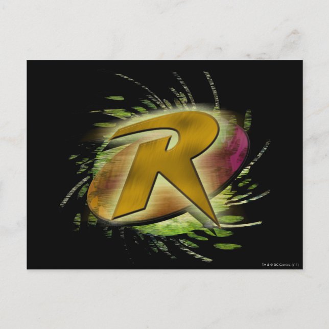 Carte Postale Robin -R (Devant)