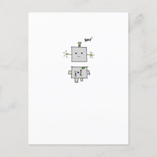Carte postale - Robot