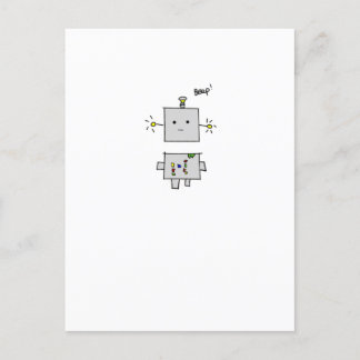 Carte postale - Robot