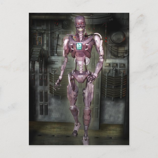 Carte postale Robot (Devant)