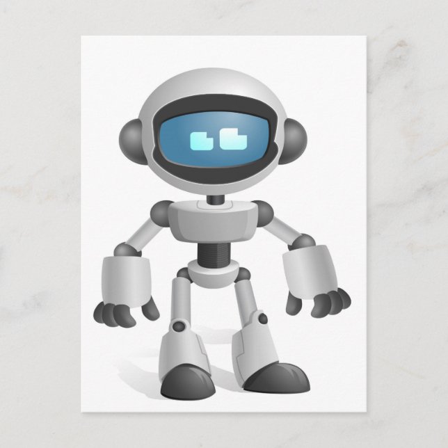 Carte Postale "Robot 5" (Devant)