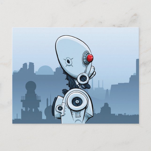 Carte Postale Robot de désolation (Devant)