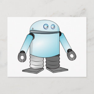 Carte Postale Robot de dessin