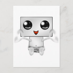 Carte Postale Robot mignon