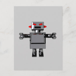 Carte postale Robot simple