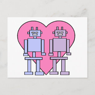 Carte Postale Robots cardiaques