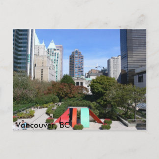 Carte Postale Robson Square Vancouver, Colombie-Britannique