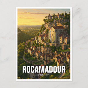 Carte Postale Rocamadour France Travel