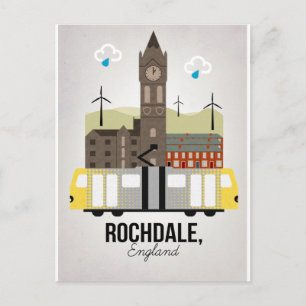 Carte Postale Rochdale