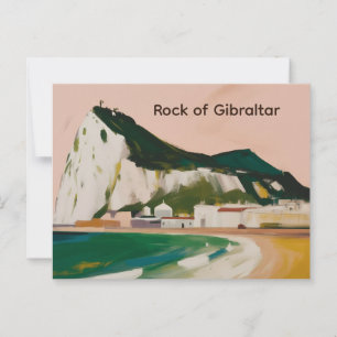 Carte Postale Rocher de Gibraltar