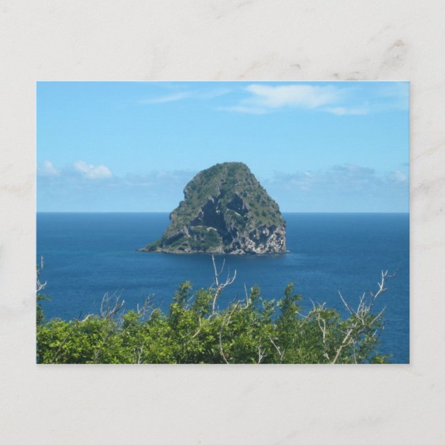 Carte Postale Rocher du Diamant 1 - Martinique, F.W.I. (Devant)