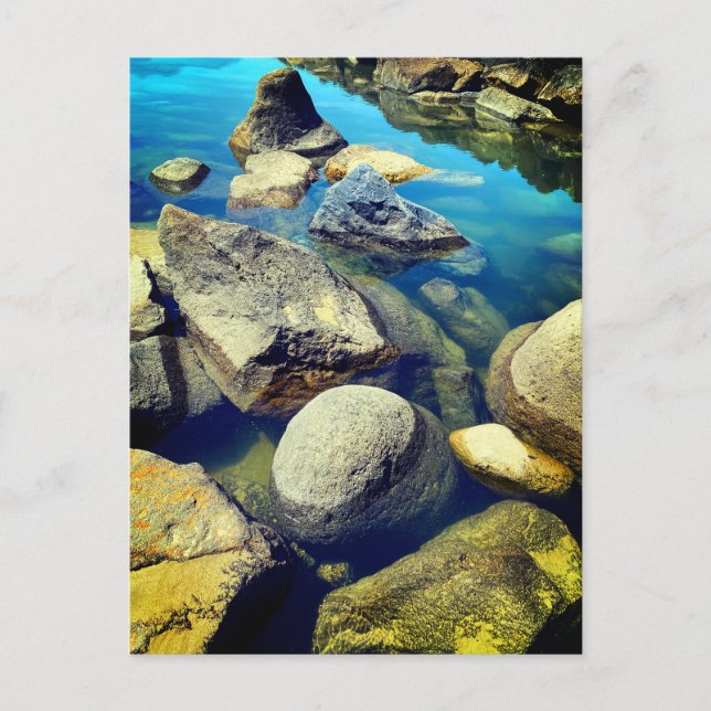 Carte Postale Rochers (Devant)
