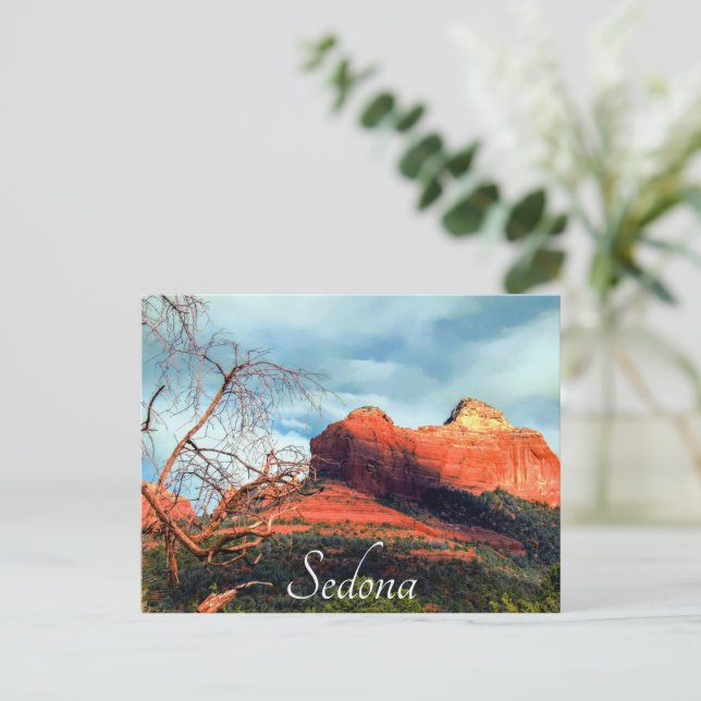Carte Postale Roches rouges pittoresques de Sedona (Debout devant)