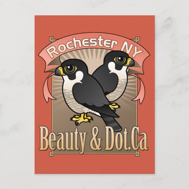 Carte Postale Rochester Beauty & Dot.Ca (Devant)