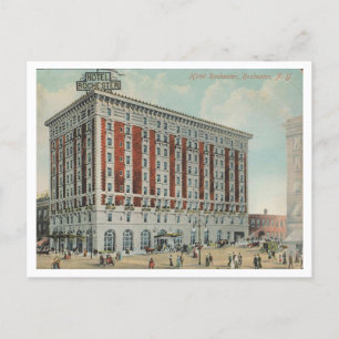 Carte Postale Rochester NY, Hotel Rochester, 1909 Style Vintage