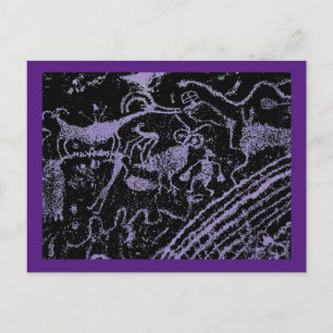 Carte Postale Rochester Panel Rock Art