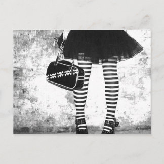 Carte postale Rock Chic Stripey
