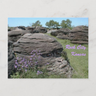 Carte Postale Rock City, Kansas