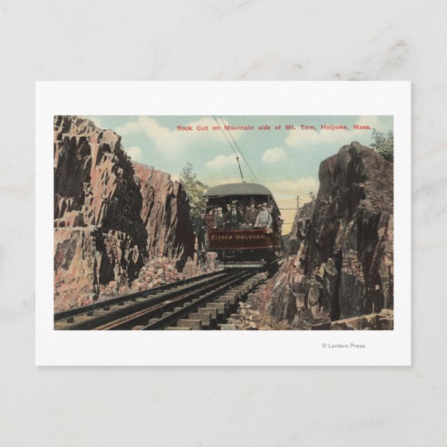 Carte Postale Rock Cut on Mt. Tom (Devant)