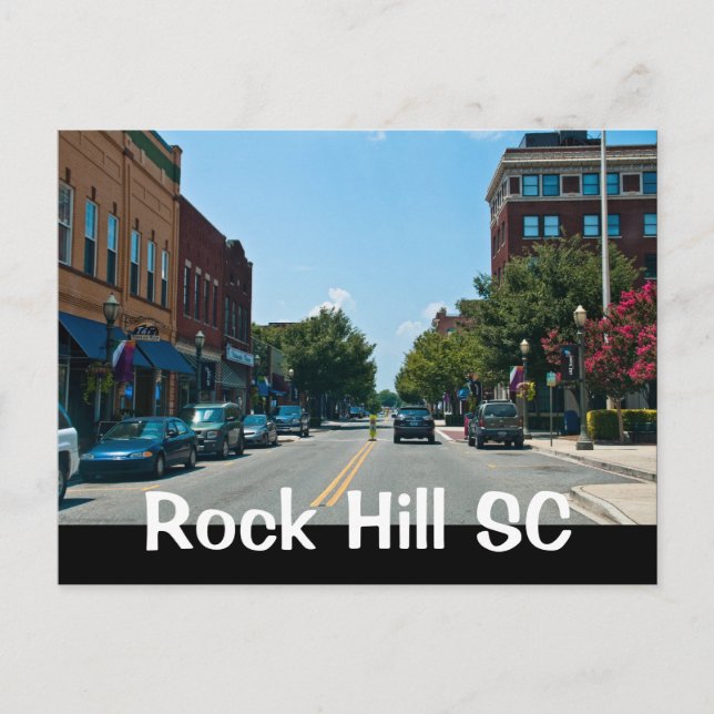 Carte Postale Rock Hill SC (Devant)