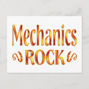 Carte Postale Rock mécanique
