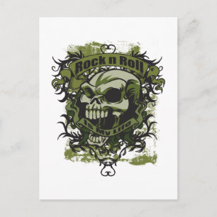 Carte Postale Rock n Roll est ma vie